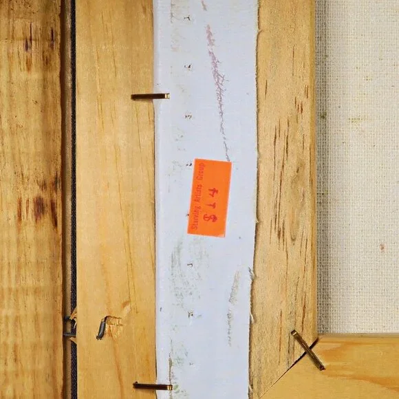 Robert Cox 14x15" Signed Oil Painting Pink Rose Bouquet Vintage Floral Art - Picture 9 of 10